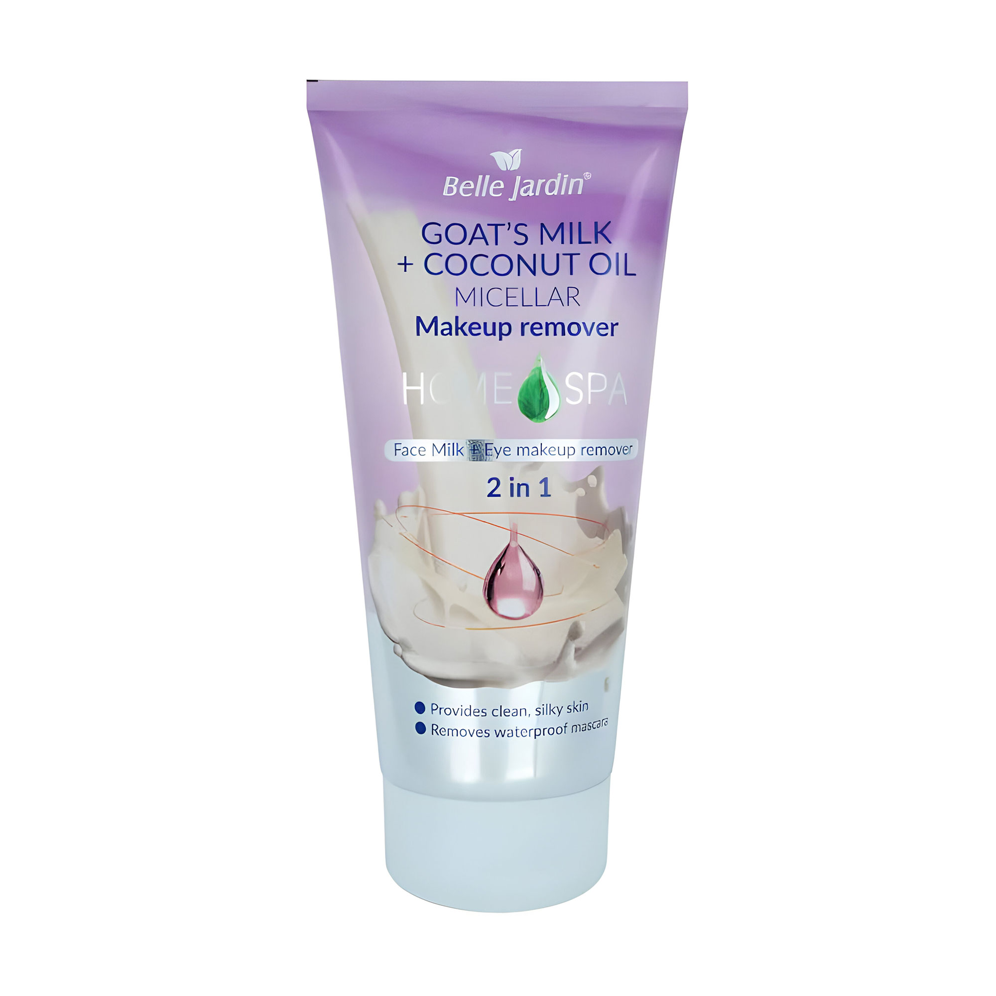 Міцелярний засіб для зняття макіяжу Belle Jardin Home Spa Goat's Milk + Coconut Oil, 200 мл